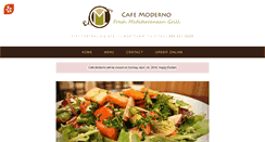 Desktop Screenshot of cafe-moderno.com